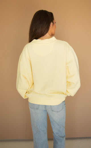 friday + saturday: mother mockneck - butter