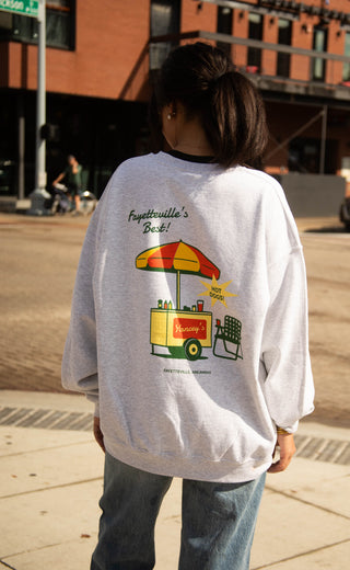 charlie southern: yancey's hot dogs sweatshirt