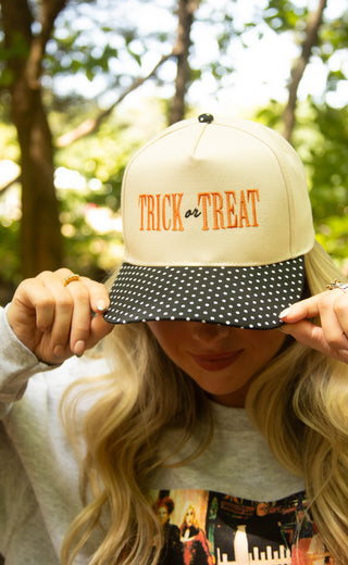 charlie southern: trick or treat polka dot trucker