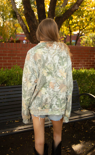 charlie southern: fayetteville camo sweatshirt
