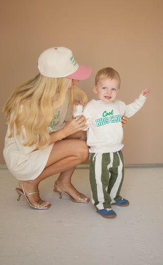 friday + saturday: cool kids club toddler sweatshirt