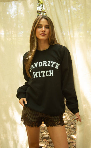 friday + saturday: favorite witch sweatshirt