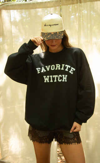 friday + saturday: favorite witch sweatshirt