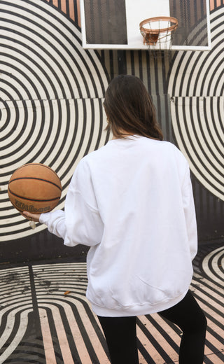 charlie southern: university of arkansas vault sweatshirt - white