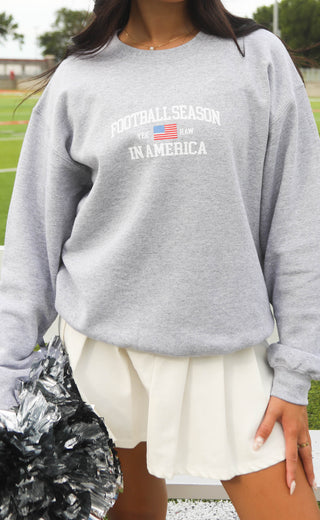 charlie southern: football season in america sweatshirt