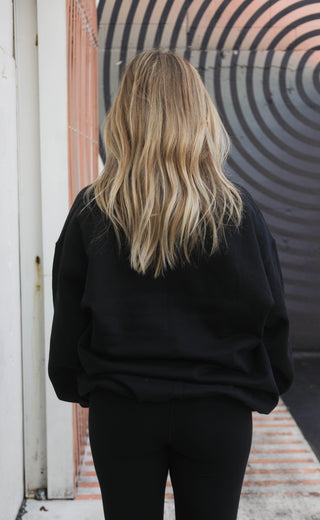 charlie southern: hogs stacked vault sweatshirt - black