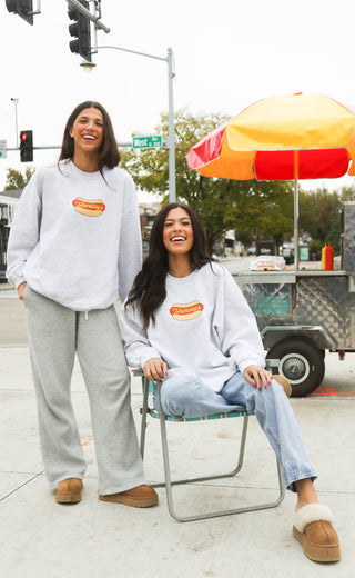 charlie southern: yancey's hot dogs sweatshirt