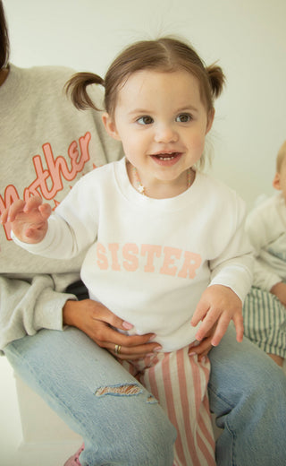 charlie southern: sister toddler sweatshirt