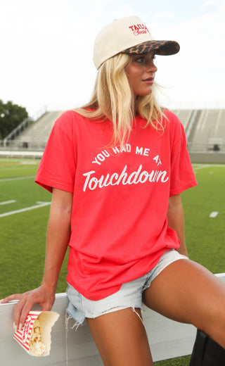 charlie southern: you had me at touchdowns tee