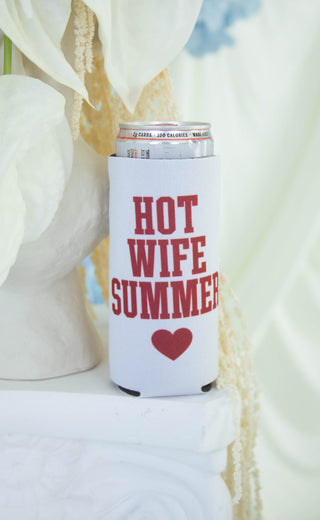 friday + saturday: hot wife summer koozie