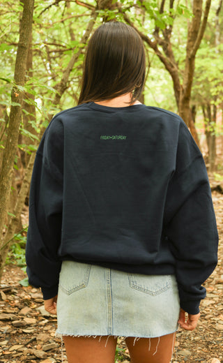 friday + saturday: sleepy hollow sweatshirt