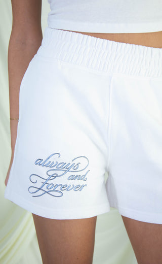 friday + saturday: always and forever sweatshorts