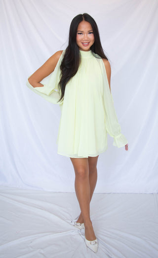 light yellow mini dress On Some Nights Strapless Mini Dress Yellow Size S from Hello Molly