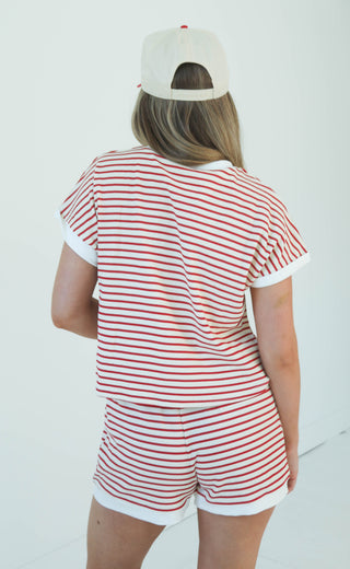 let you walk away striped set
