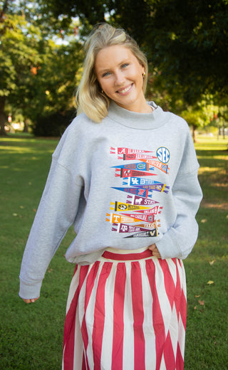 charlie southern: sec flags mock neck