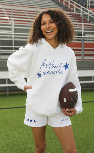 charlie southern: go sports sweat shorts - blue