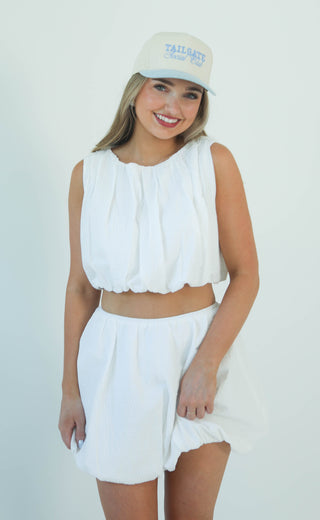 minkpink: alexa bubble mini skirt