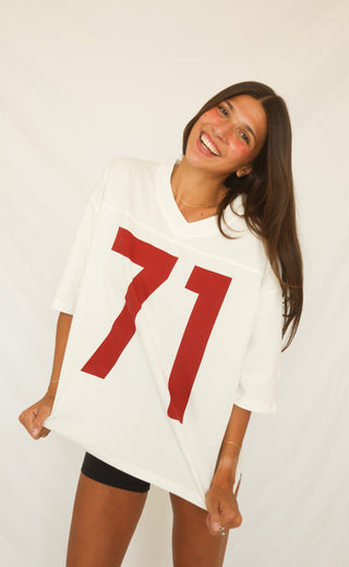 arkansas oversized tee