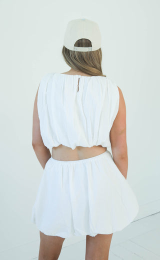 minkpink: alexa bubble crop top