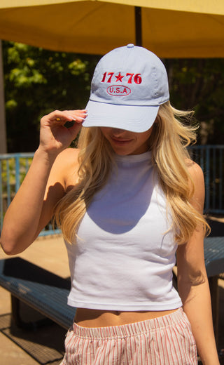 friday + saturday: 1776 dad hat