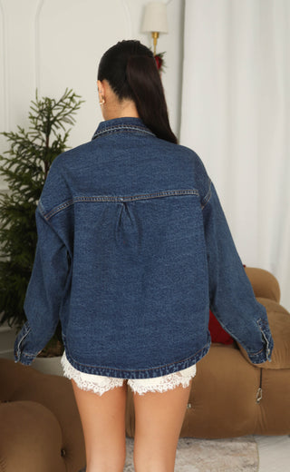 welcome to it denim jacket
