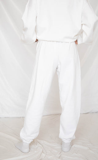 friday + saturday: classic mom sweatpants -  blue