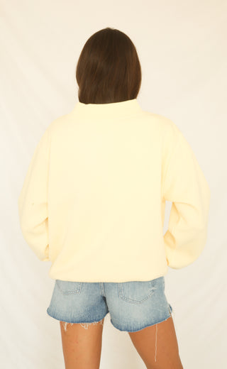 butterfly effect wide neck sweatshirt