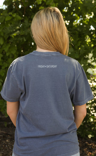 friday + saturday: birthplace of the cowboy tee