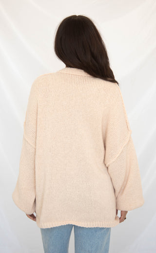 back where we started cardigan