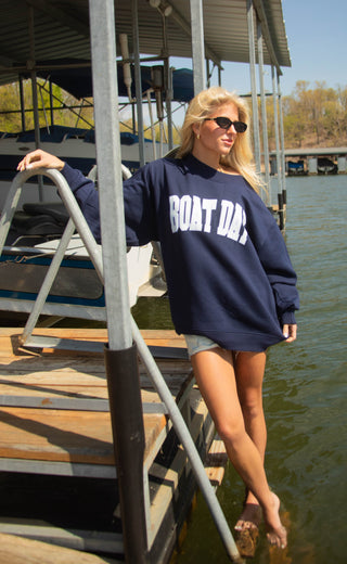 charlie southern: boat day mockneck