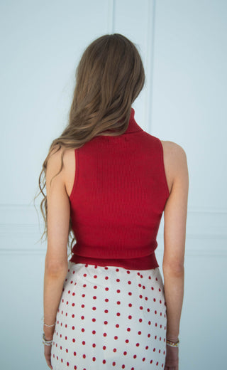 by invitation turtle neck knit top