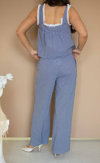 don't move on gingham set