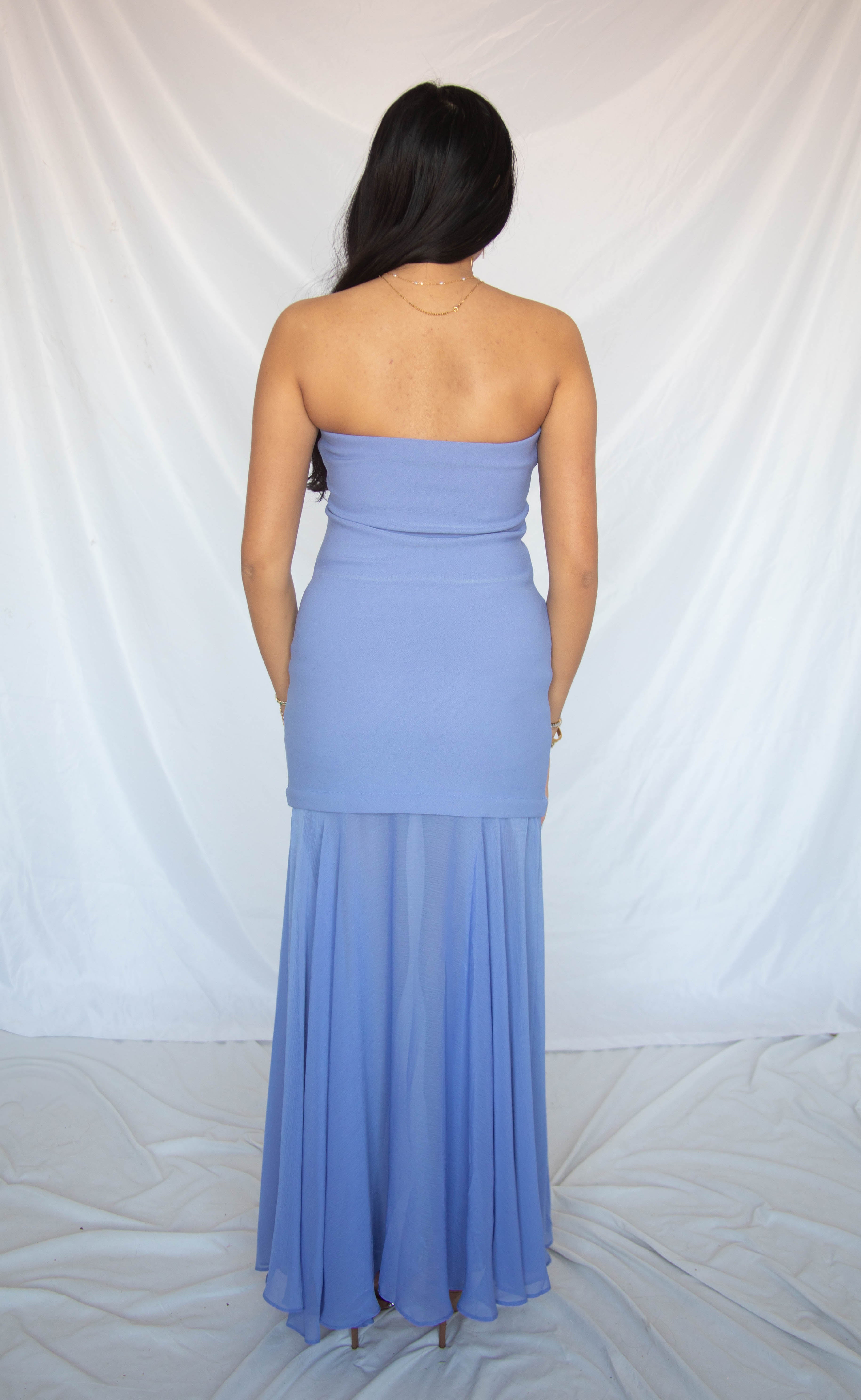 astr blue dress ASTR Aylin Pleated Midi Sweater Dress