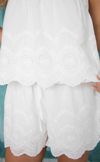 capri cotton embroidered set