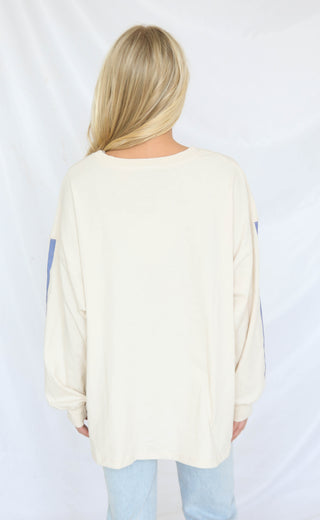 daydreamer: waylon jennings nashville rebel os long sleeve tee