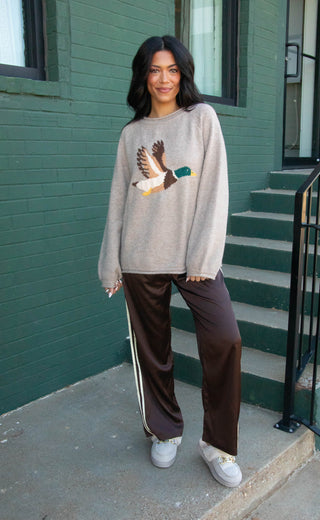 luxe flow track pant