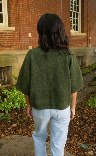to the beat sweater - olive