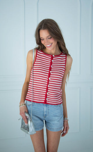 found my favorite crochet stripe top