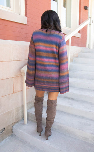 show me your mumu: lorraine mini dress - spacedye knit