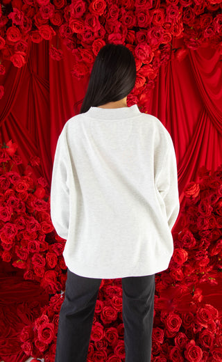 friday + saturday: lover girl mock neck