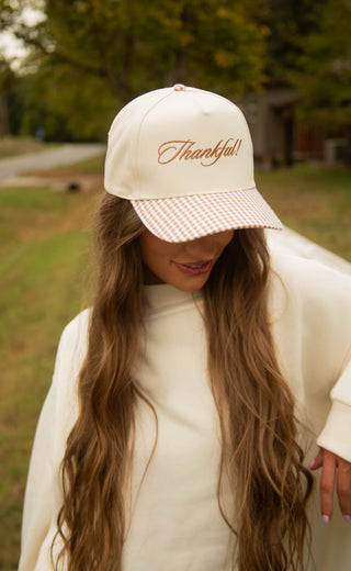 friday + saturday: thankful gingham trucker