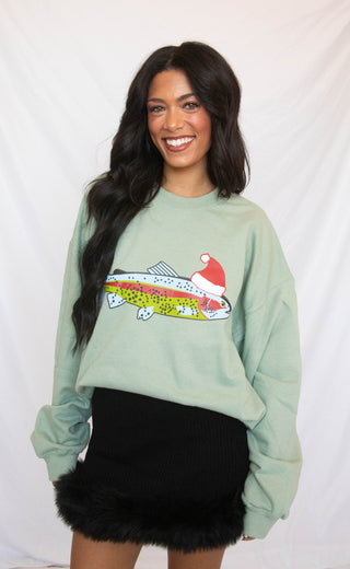 charlie southern: fishmas sweatshirt