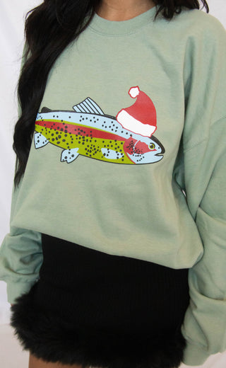 charlie southern: fishmas sweatshirt
