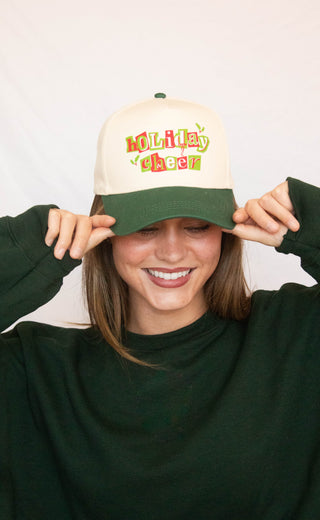 friday + saturday: holiday cheer trucker hat