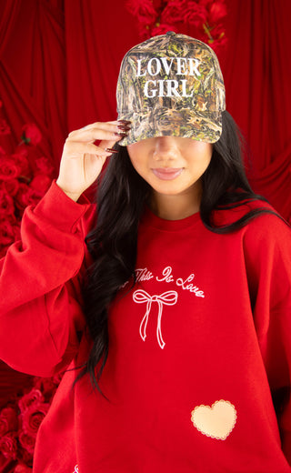 friday + saturday: lover girl trucker hat