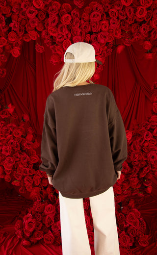friday + saturday: cupid find me a cowboy sweatshirt
