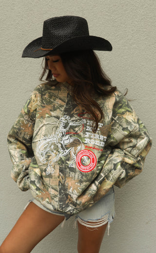 charlie southern: members only camo sweatshirt