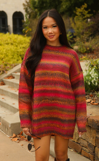 show me your mumu: canyon tunic sweater - mood ring knit