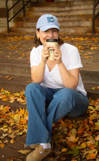 friday + saturday x jo johnson overby: well read dad hat