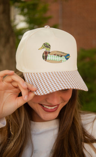 charlie southern: mallard duck gingham trucker